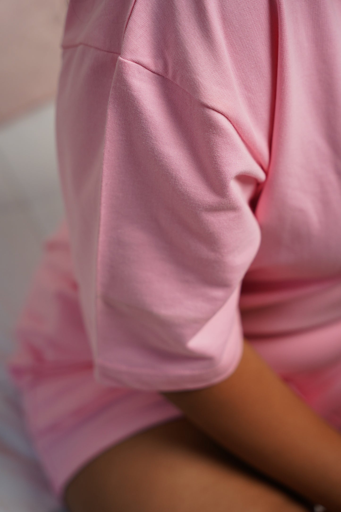 Oversized Tee with shorts Co-ord set